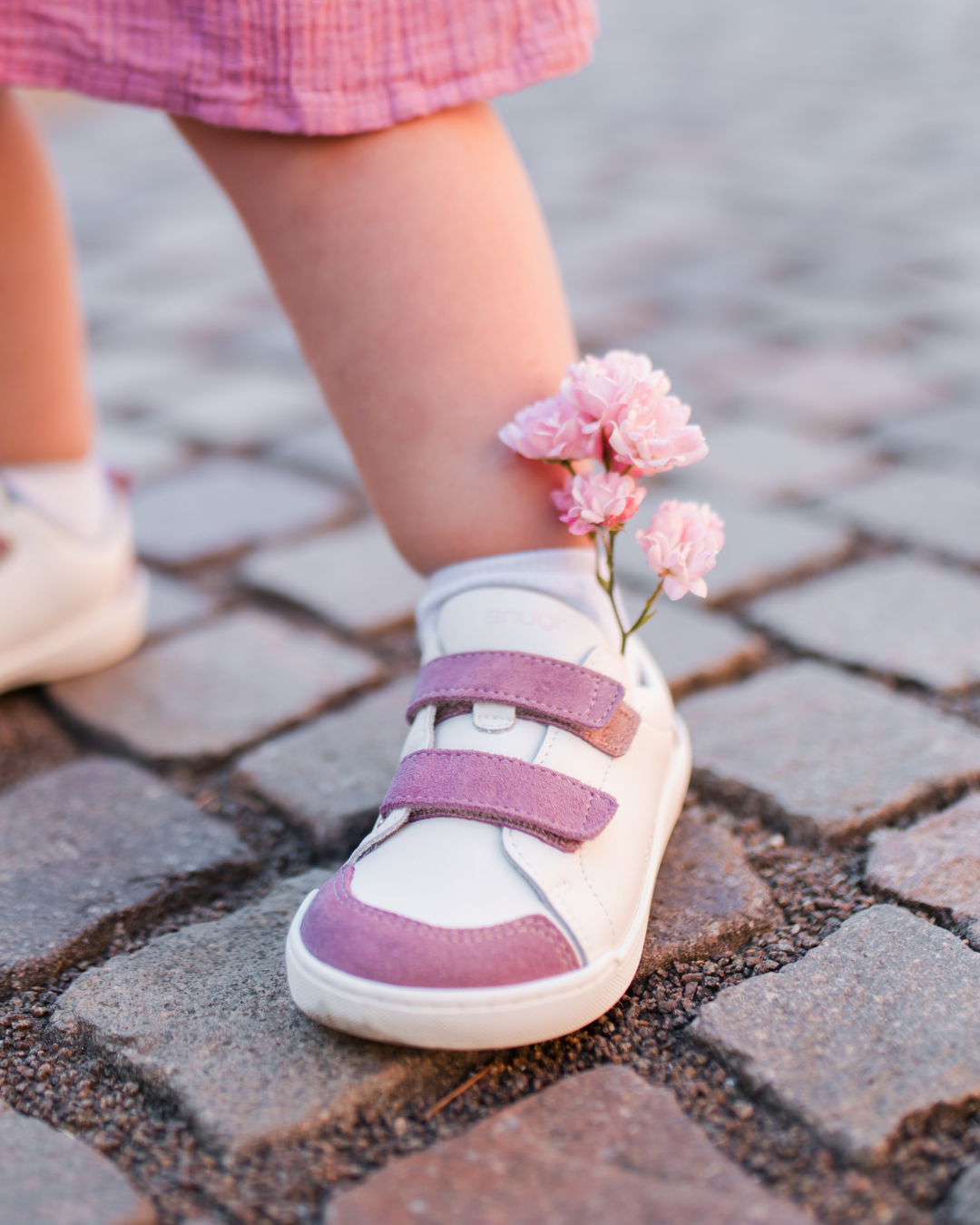 Explorer Barefoot - White/pink