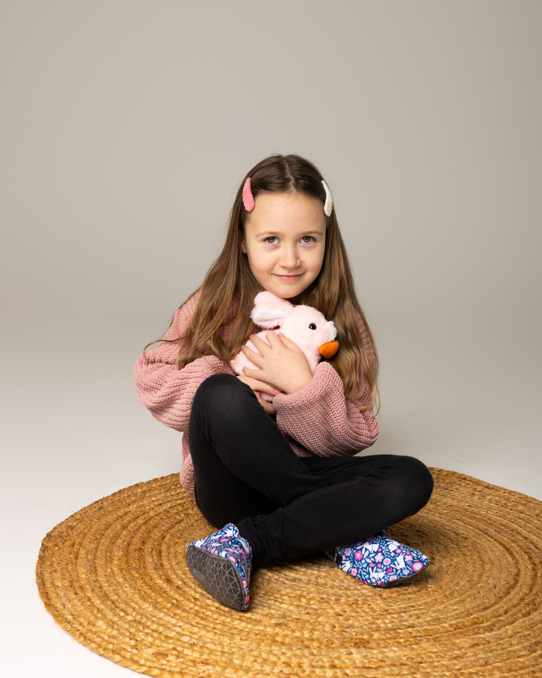 Barefoot copati Bunny bloom