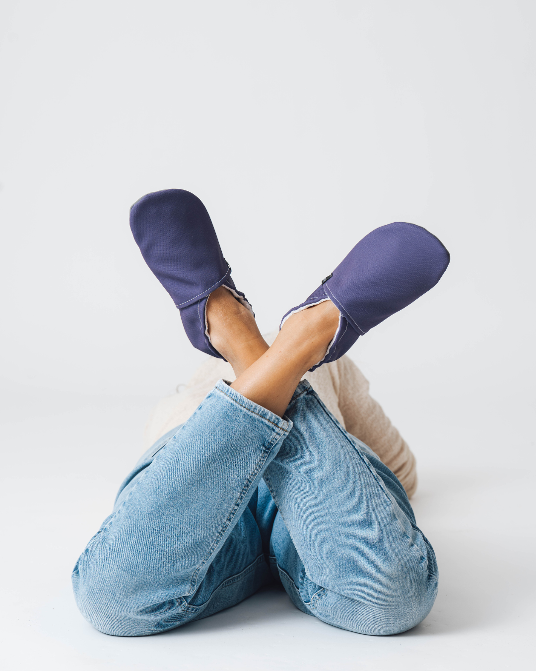 Barefoot ženski copati Purple
