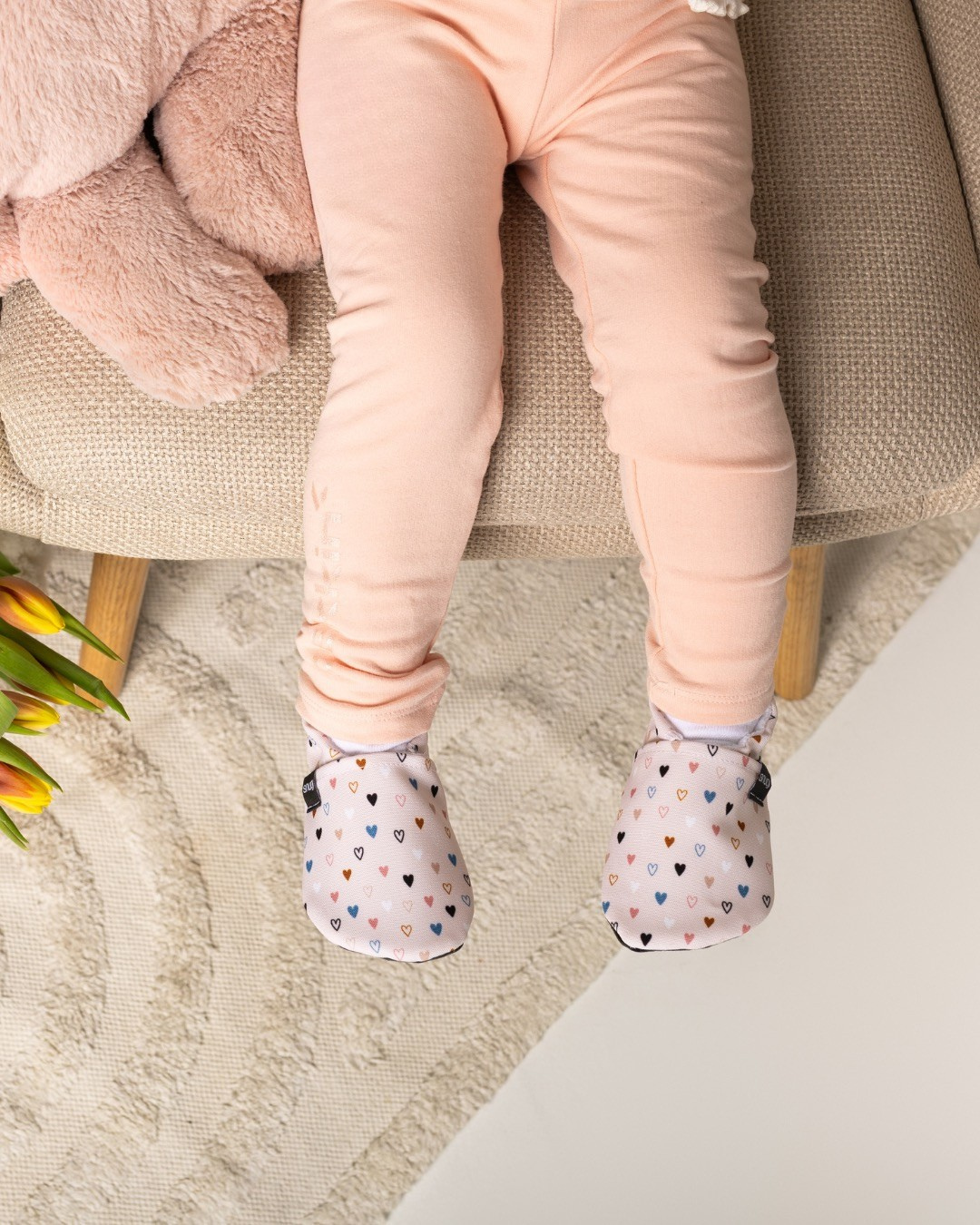 Barefoot copati Hearts