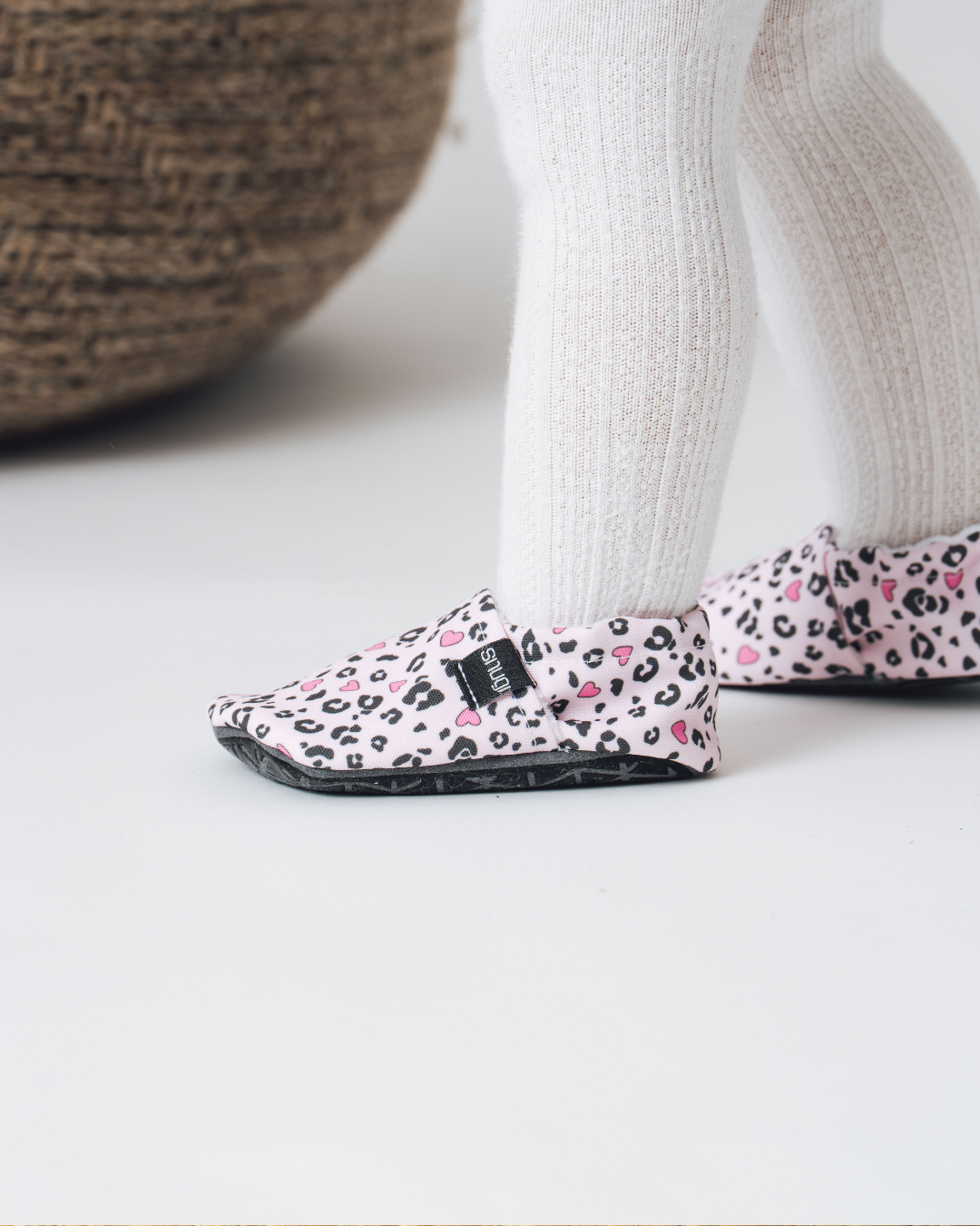 Barefoot copati Leopardji srčki