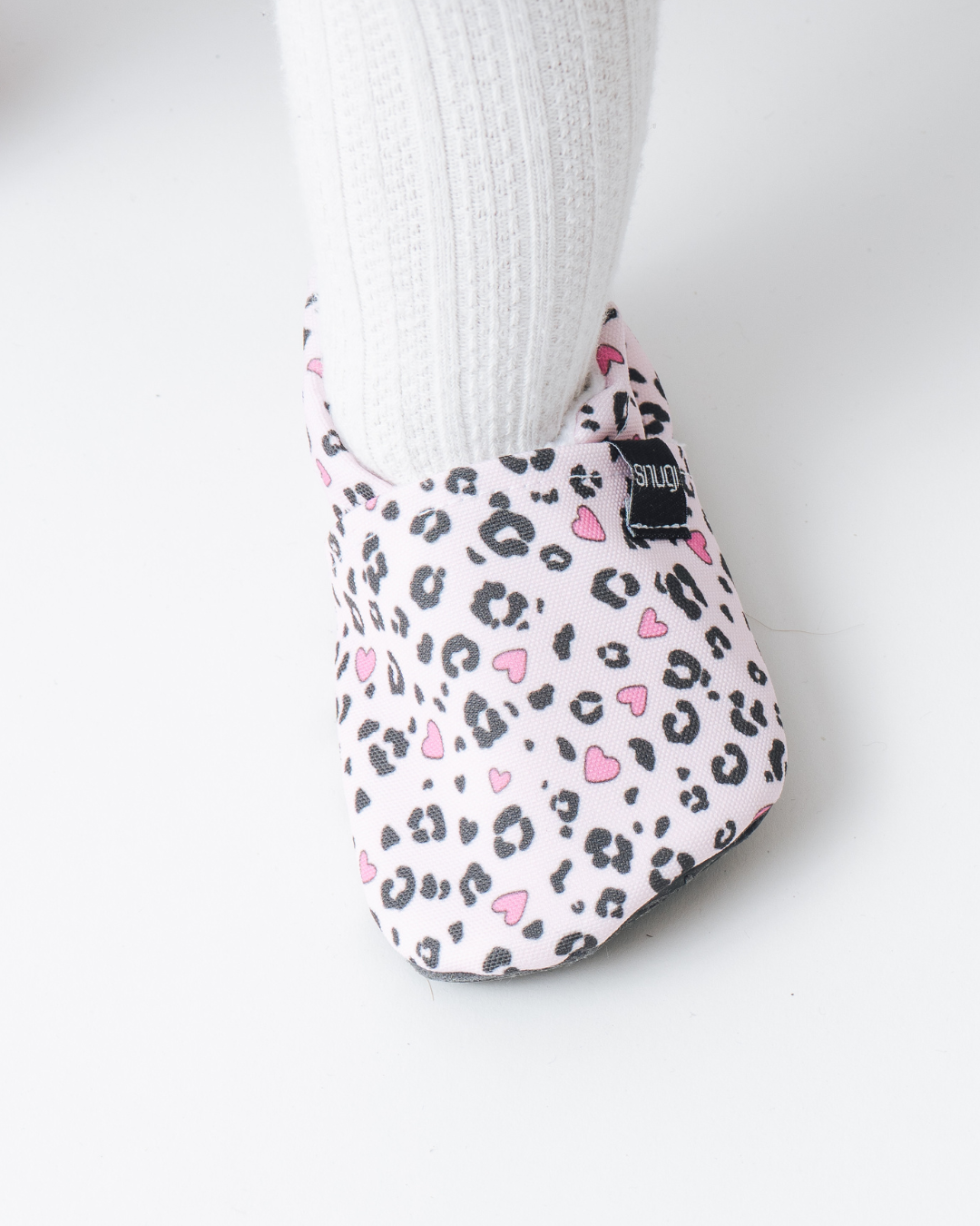 Barefoot copati Leopardji srčki