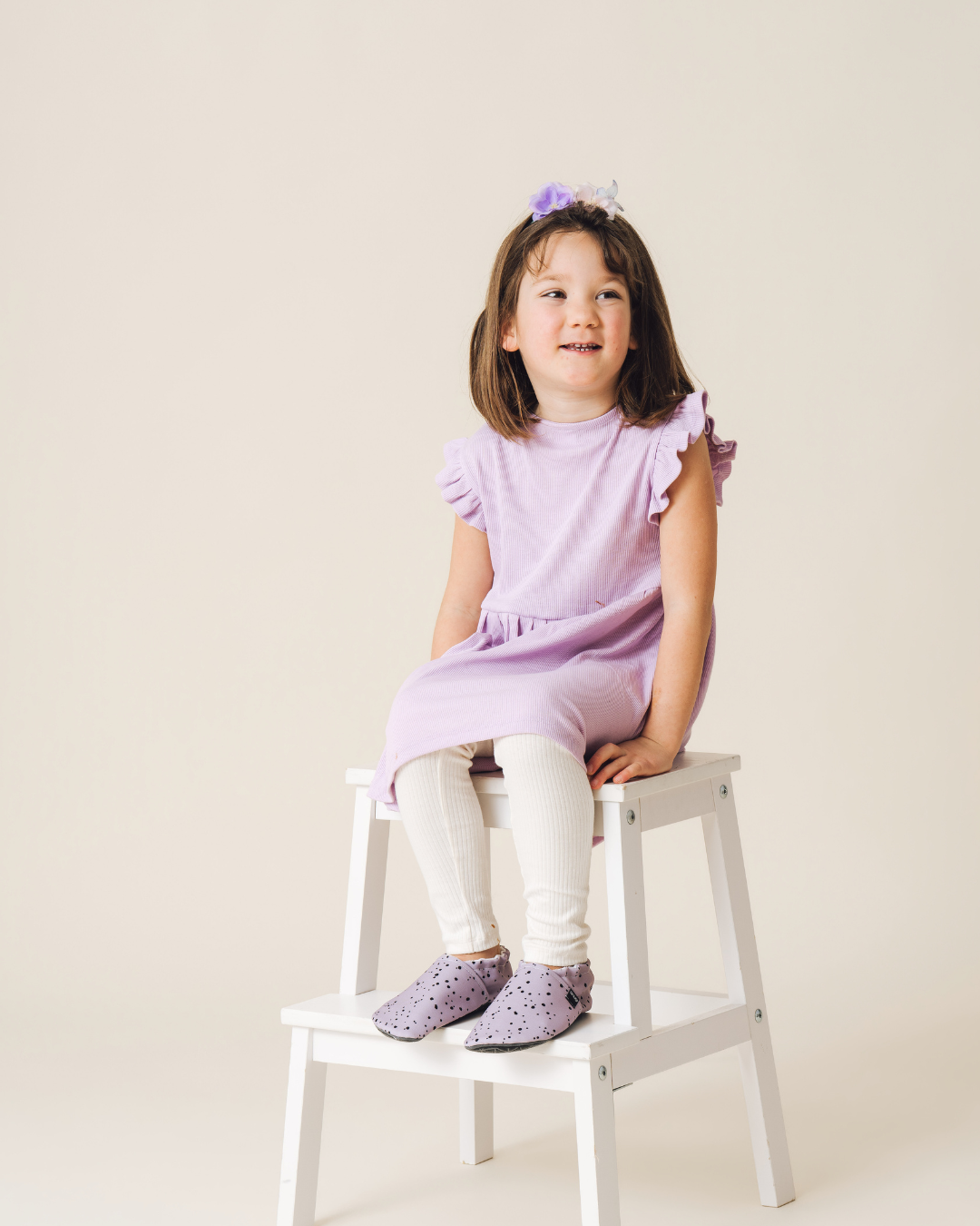 Barefoot copati Dusty dots