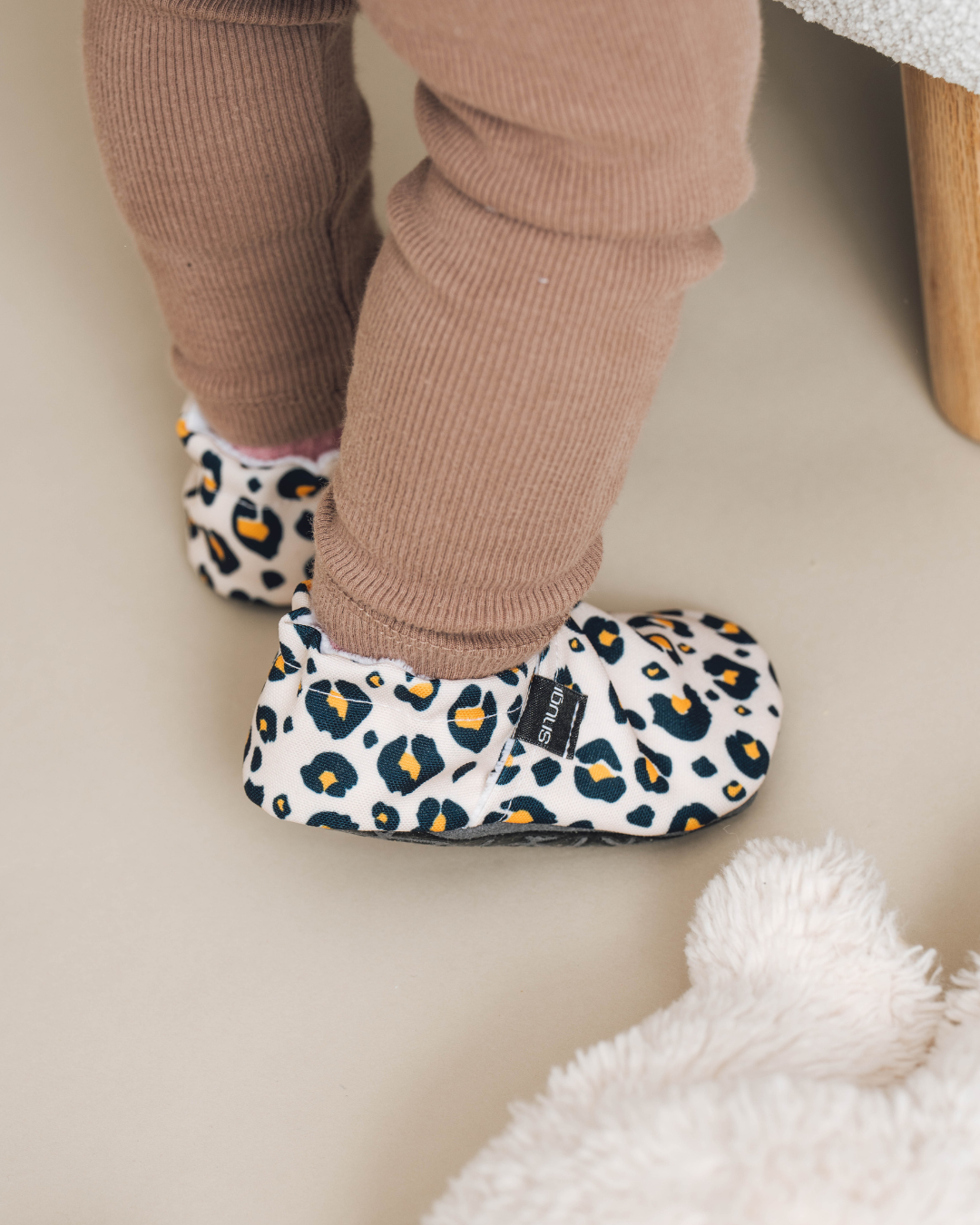 Barefoot copati Beige leopard
