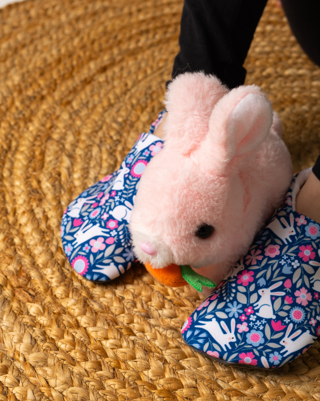 Barefoot copati Bunny bloom