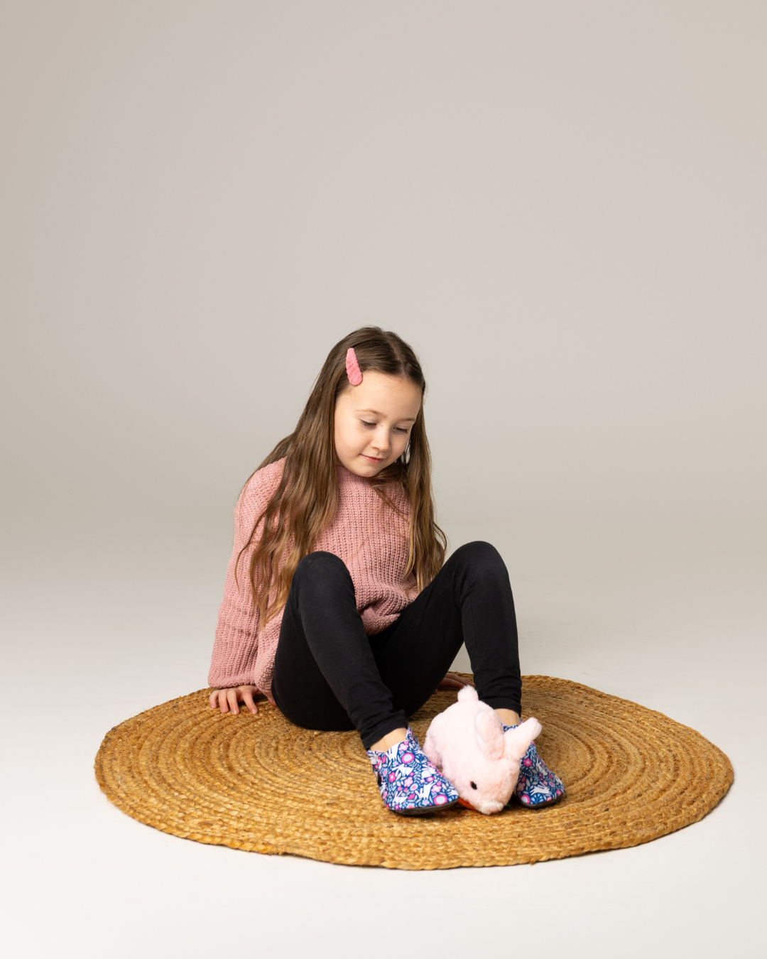 Barefoot copati Bunny bloom